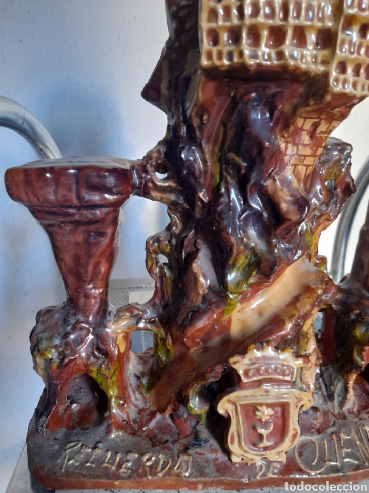 Antig&uuml;edades: Antiguo gran botijo de Cuenca - Foto 4