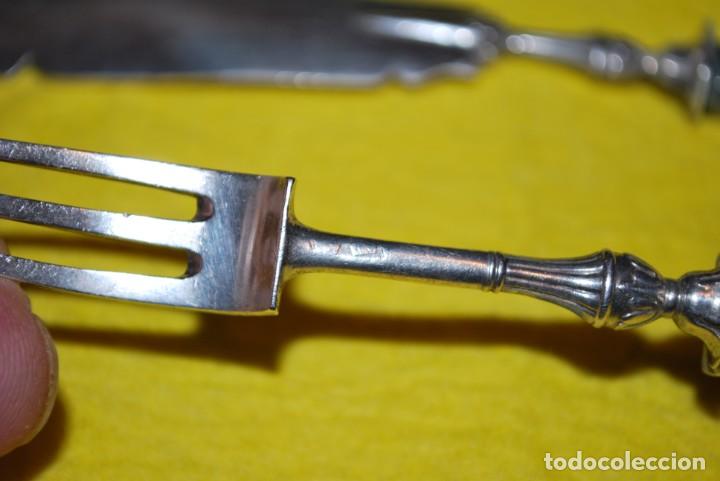 Antig&uuml;edades: ANTIGUO cubiertos de PLATA - Foto 4
