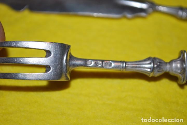 Antig&uuml;edades: ANTIGUO cubiertos de PLATA - Foto 5