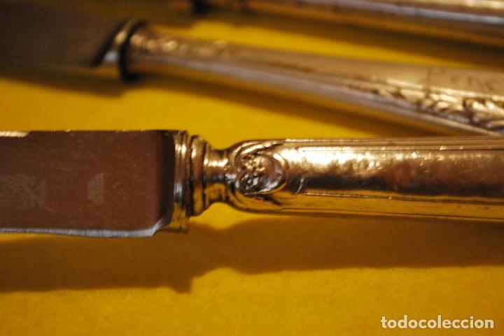 Antig&uuml;edades: lote ANTIGUO cubiertos de PLATA . - Foto 8