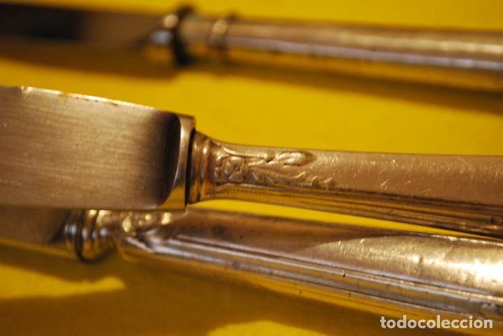 Antig&uuml;edades: lote ANTIGUO cubiertos de PLATA . - Foto 11