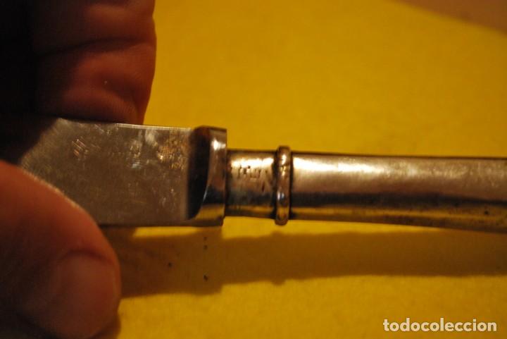 Antig&uuml;edades: lote ANTIGUO cubiertos de PLATA . - Foto 13
