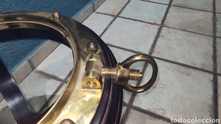 Antig&uuml;edades: ANTIGUO OJO DE BUEY CONVERTIDO EN MESA - Foto 8
