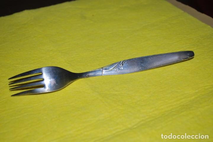 Antig&uuml;edades: Antiguos Cubierto de plata. - Foto 8