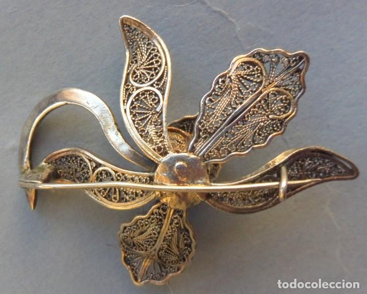 Antig&uuml;edades: ANTIGUO BROCHE DE PLATA PPIO.S.XX - Foto 2