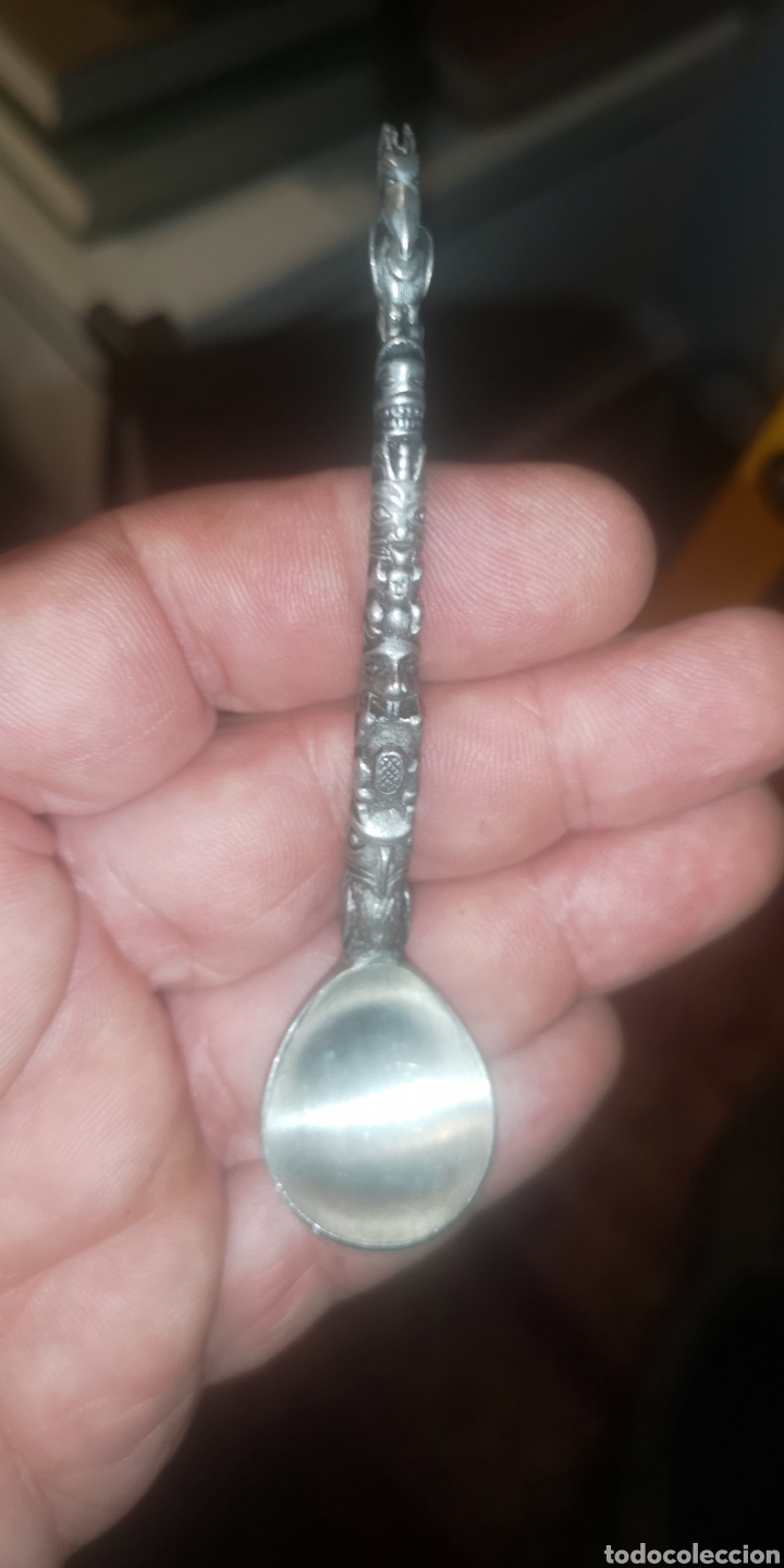 Antig&uuml;edades: Antigua cucharilla canadiense - Foto 1