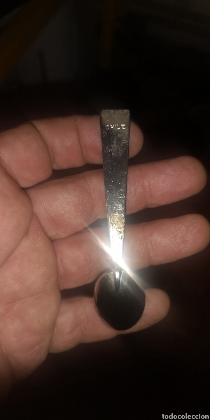 Antig&uuml;edades: Cucharilla de colecci&oacute;n de Chile - Foto 2