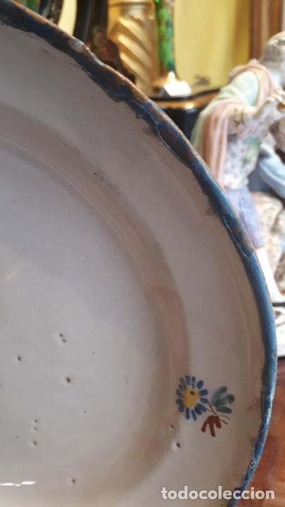 Antig&uuml;edades: Plato de Alcora siglo XVIII. - Foto 8