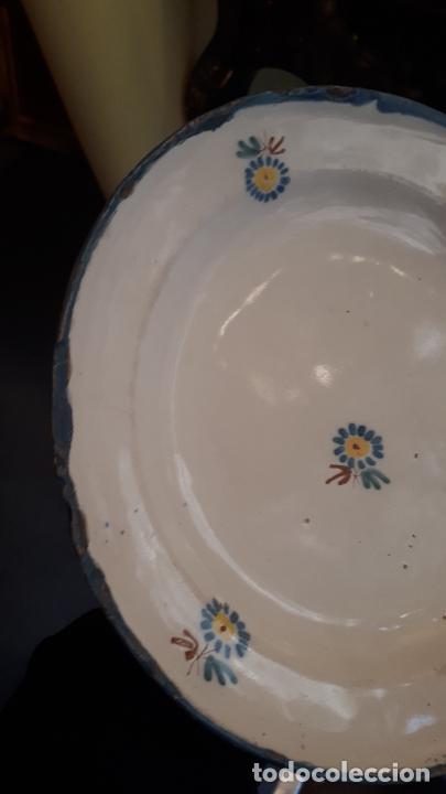Antig&uuml;edades: Plato de Alcora siglo XVIII. - Foto 9