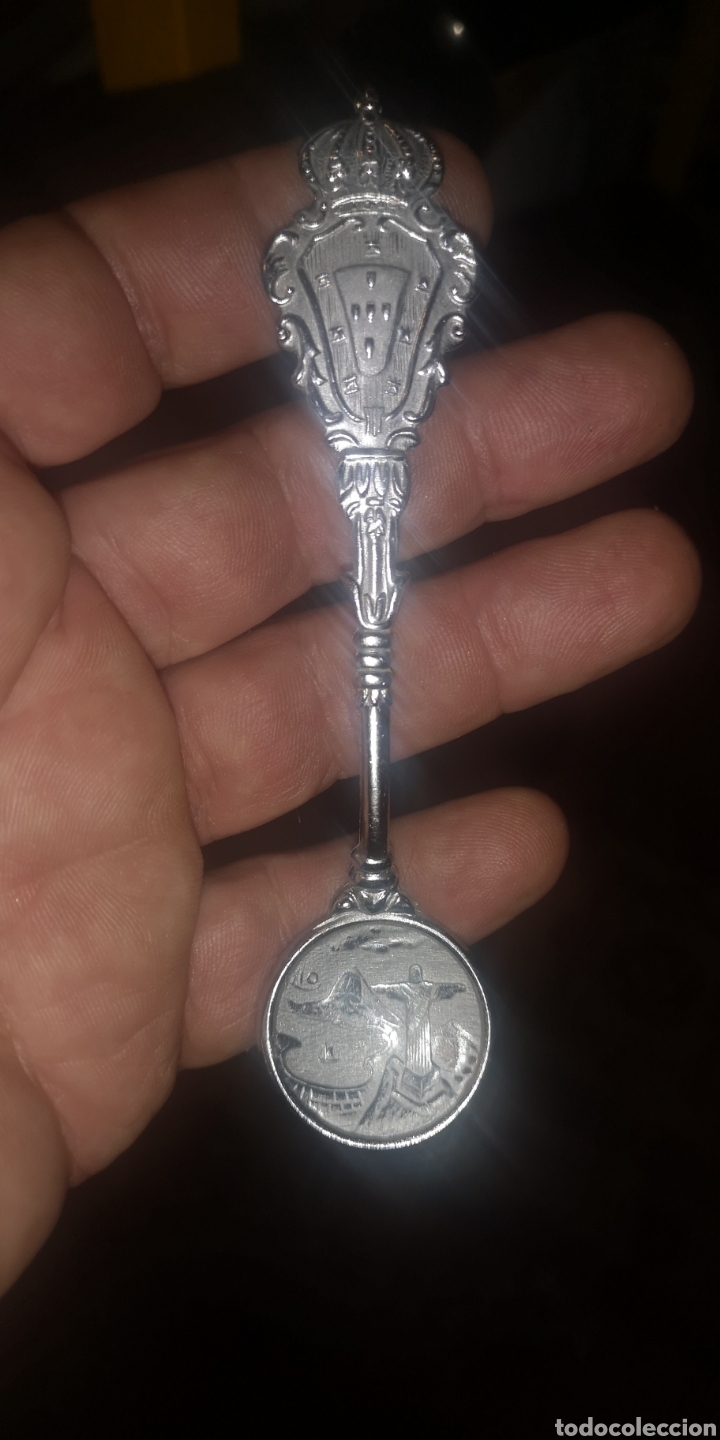 Antig&uuml;edades: Antigua cucharilla de Brasil - Foto 1