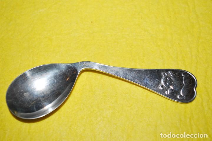 Antig&uuml;edades: Cubierto de plata para ni&ntilde;o . - Foto 1