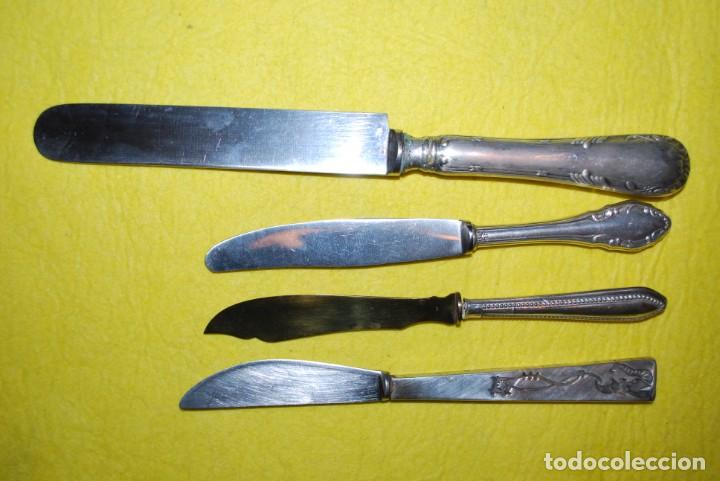 Antig&uuml;edades: Cubierto de plata antigua. - Foto 2