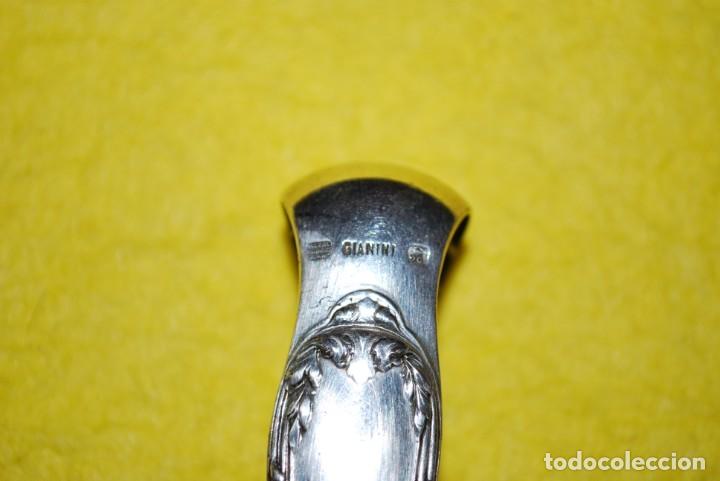 Antig&uuml;edades: Cubierto de plata antigua. - Foto 3