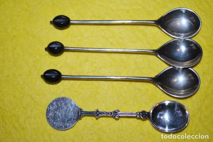 Antig&uuml;edades: Lote de Cucharillas de plata . - Foto 1