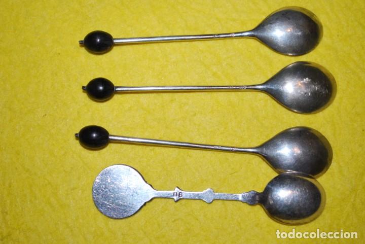 Antig&uuml;edades: Lote de Cucharillas de plata . - Foto 2