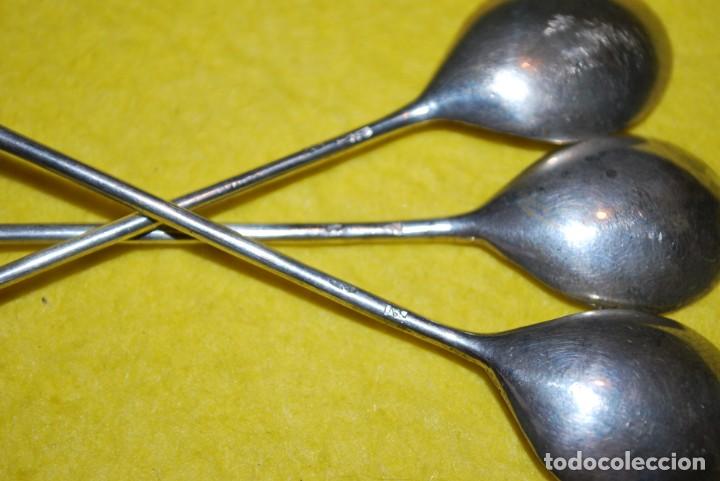 Antig&uuml;edades: Lote de Cucharillas de plata . - Foto 4