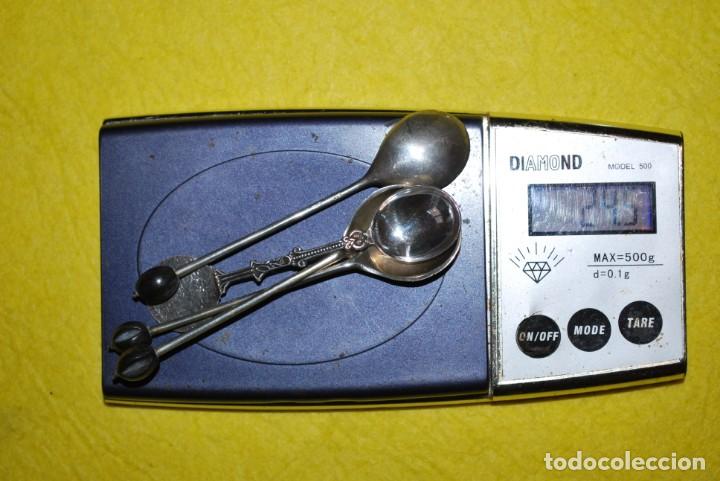 Antig&uuml;edades: Lote de Cucharillas de plata . - Foto 5