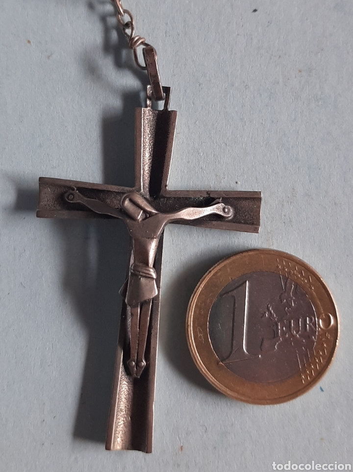 Antig&uuml;edades: Rosario de cuentas plateadas - Foto 8