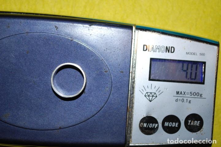 Antig&uuml;edades: Anillo con esmalte de plata de ley . - Foto 5