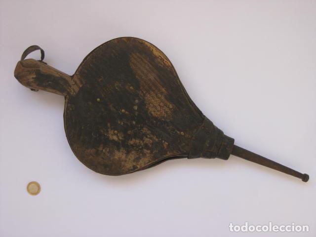 Antig&uuml;edades: FUELLE DE MADERA ANTIGUO - Foto 2