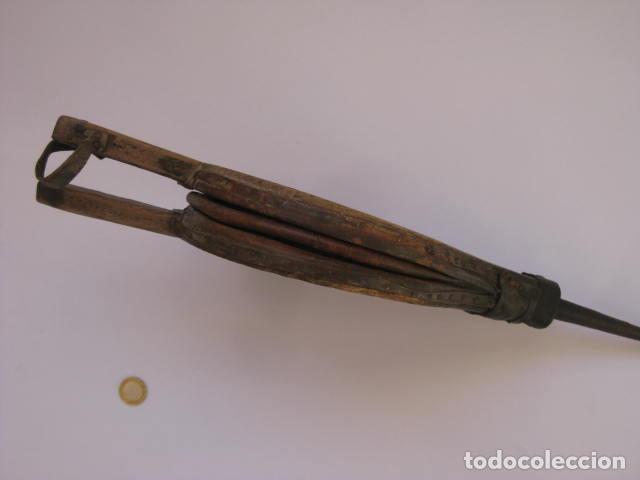 Antig&uuml;edades: FUELLE DE MADERA ANTIGUO - Foto 3