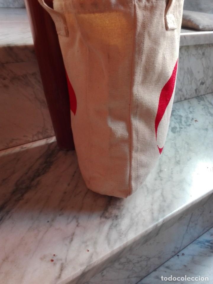 Antig&uuml;edades: Bolso de tela tipo arpillera - Foto 2