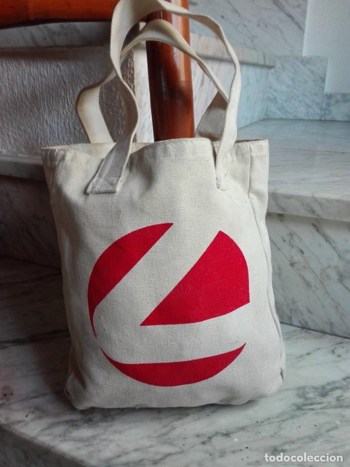 Antig&uuml;edades: Bolso de tela tipo arpillera - Foto 3