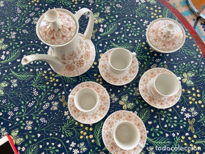 Antig&uuml;edades: Juego de caf&eacute; Santa Clara