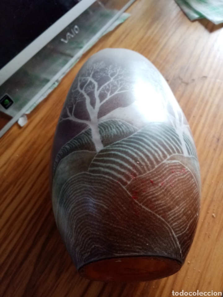 Antig&uuml;edades: Jarr&oacute;n de gres firmado Serra - Foto 4
