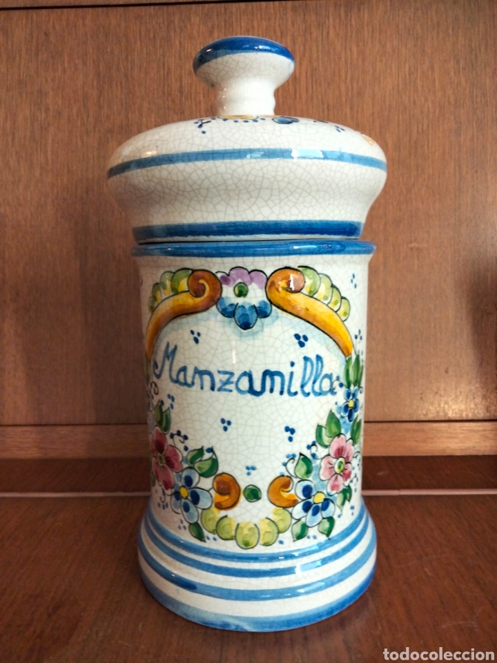 Antigüedades: Albarelo de farmacia Cerámica vidriada - Foto 1 - 294070243