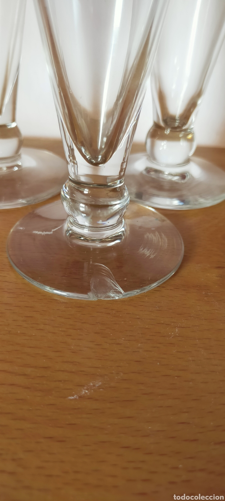 Antig&uuml;edades: TRES COPAS ESPUMOSO OMELLS - Foto 6