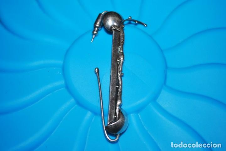 Antig&uuml;edades: Broche de plata antiguo. - Foto 2