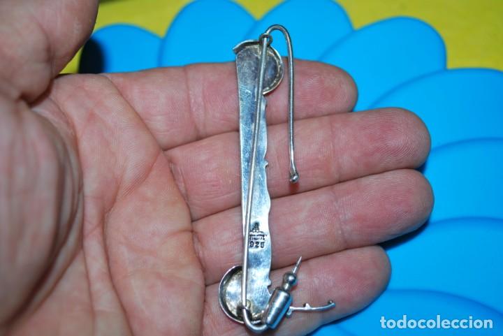 Antig&uuml;edades: Broche de plata antiguo. - Foto 5