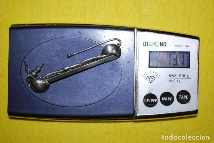 Antig&uuml;edades: Broche de plata antiguo. - Foto 10