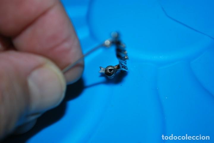 Antig&uuml;edades: Broche de plata con marquesitas antigua . - Foto 4