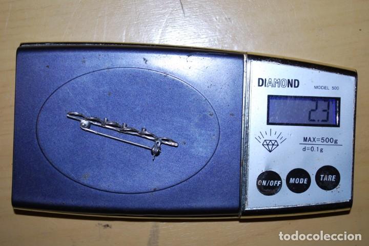 Antig&uuml;edades: Broche de plata con marquesitas antigua . - Foto 5