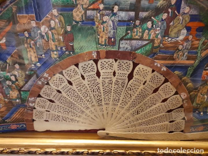 Antig&uuml;edades: Abanico oriental de las mil caras - Foto 2