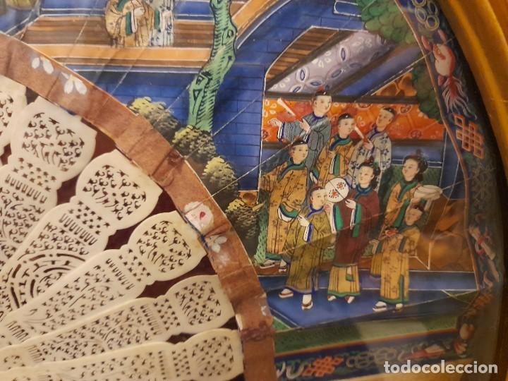 Antig&uuml;edades: Abanico oriental de las mil caras - Foto 4