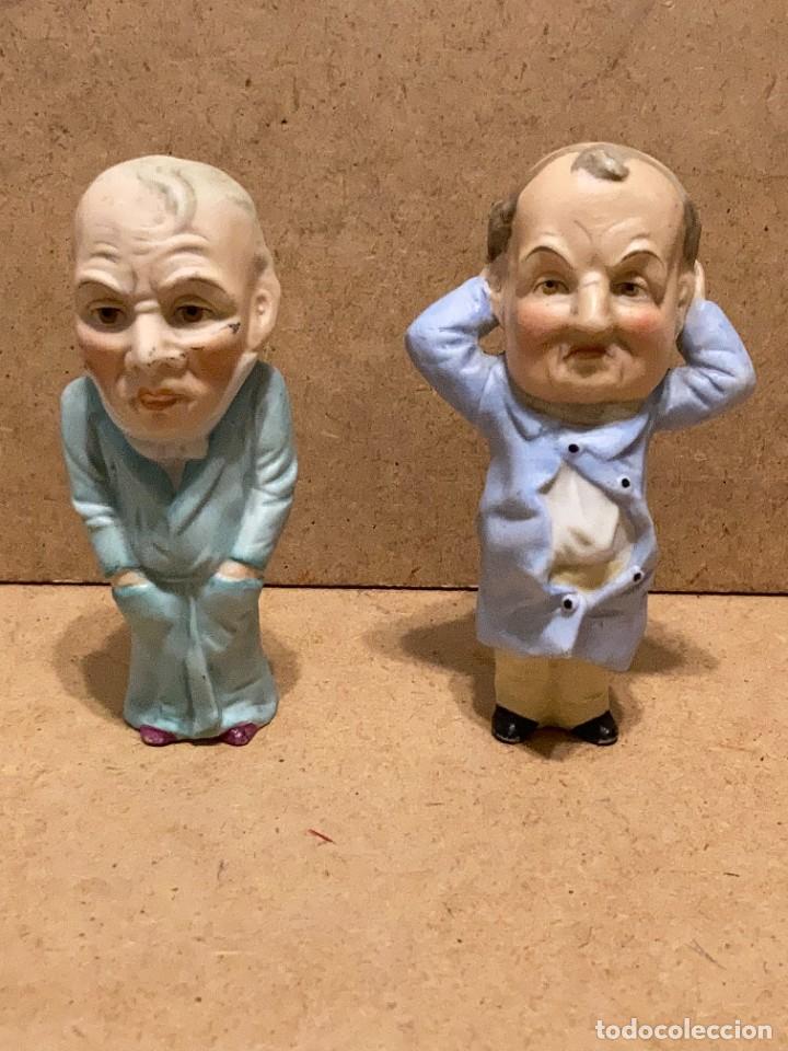 Antig&uuml;edades: Pareja de personajes de biscuit - Foto 3