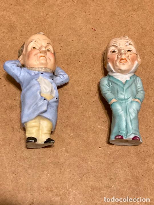 Antig&uuml;edades: Pareja de personajes de biscuit - Foto 1