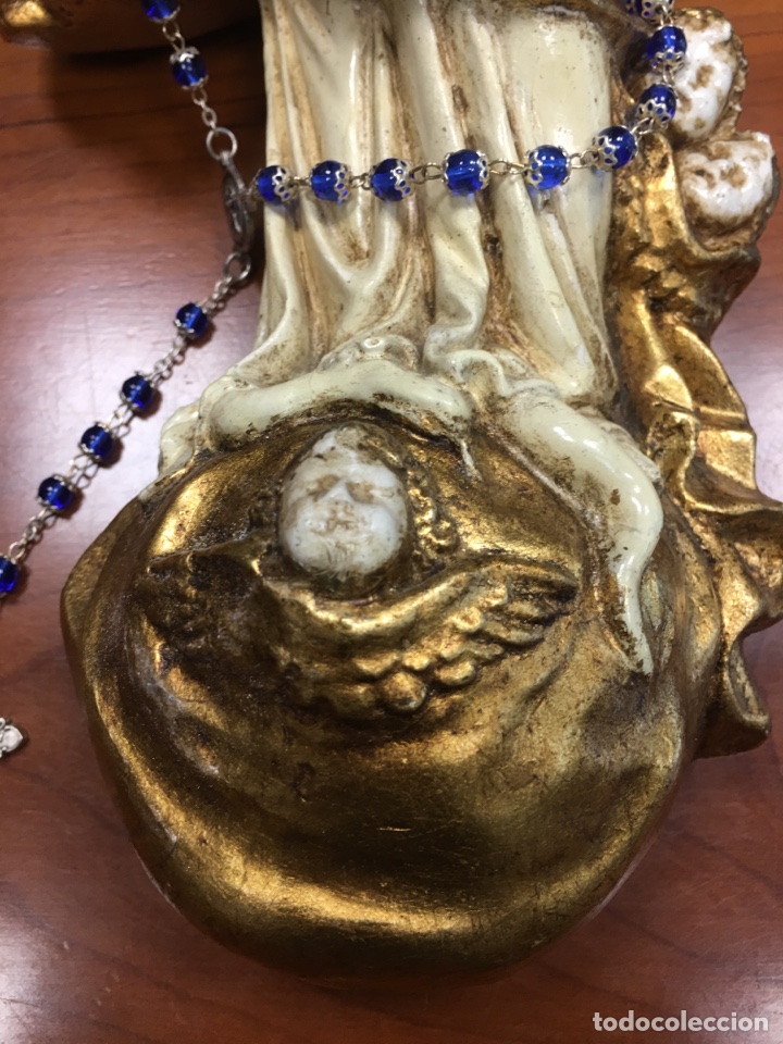 Antig&uuml;edades: Estatua antigua Inmaculada Concepci&oacute;n - Foto 3