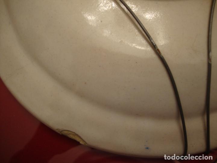 Antig&uuml;edades: Antiguo plato ceramica - Foto 2