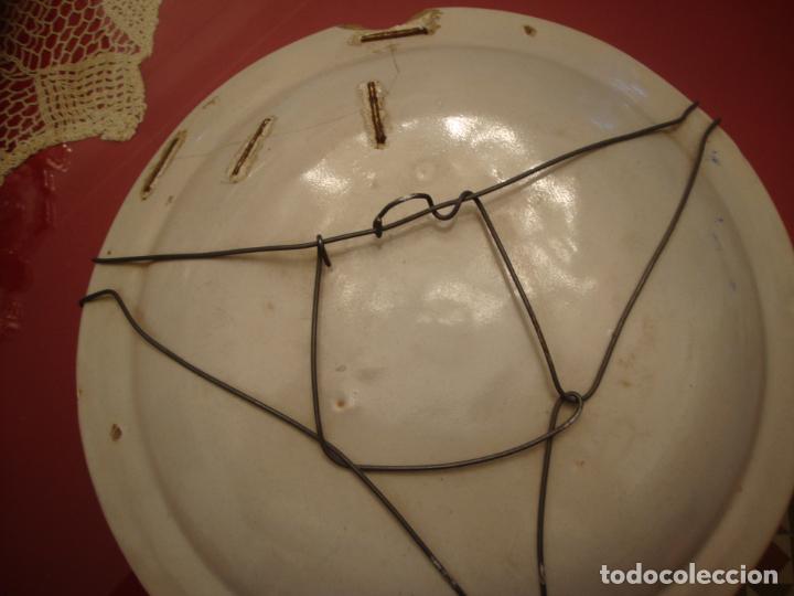 Antig&uuml;edades: Antiguo plato ceramica - Foto 3