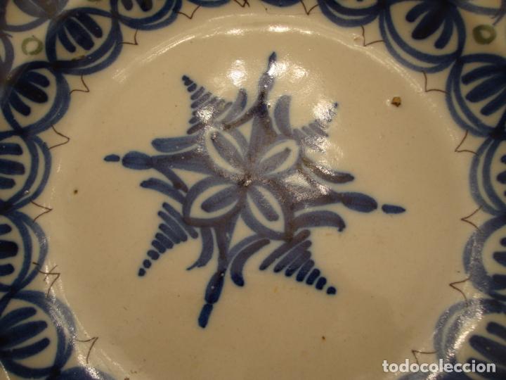 Antig&uuml;edades: Antiguo plato ceramica - Foto 4