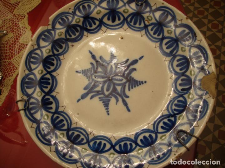 Antig&uuml;edades: Antiguo plato ceramica - Foto 1