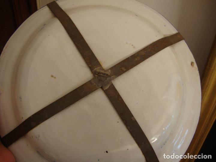 Antig&uuml;edades: antiguo plato de ceramica - Foto 2