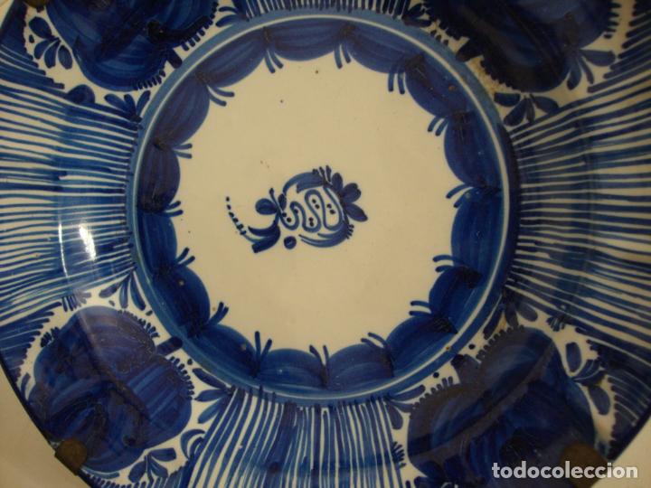 Antig&uuml;edades: antiguo plato de ceramica - Foto 3