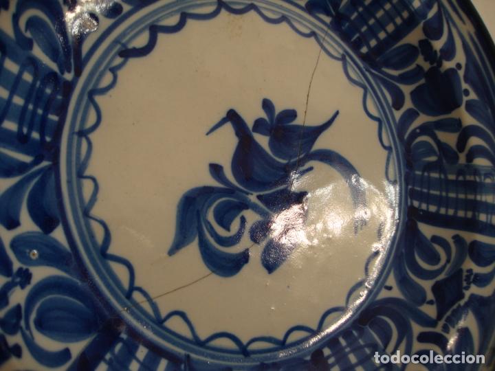 Antig&uuml;edades: antiguo plato de ceramica - Foto 3