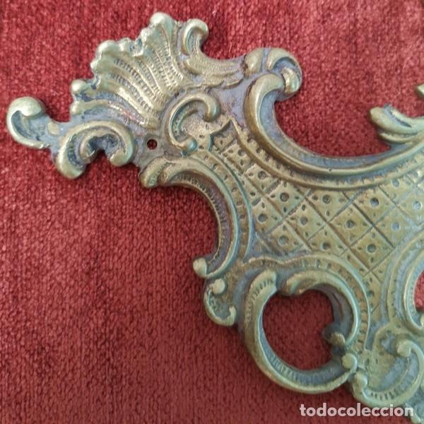 Antig&uuml;edades: Pareja Bocallaves de Bronce - Foto 4