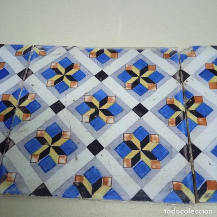 Antig&uuml;edades: Tres azulejos, medida 20x20 - Foto 3